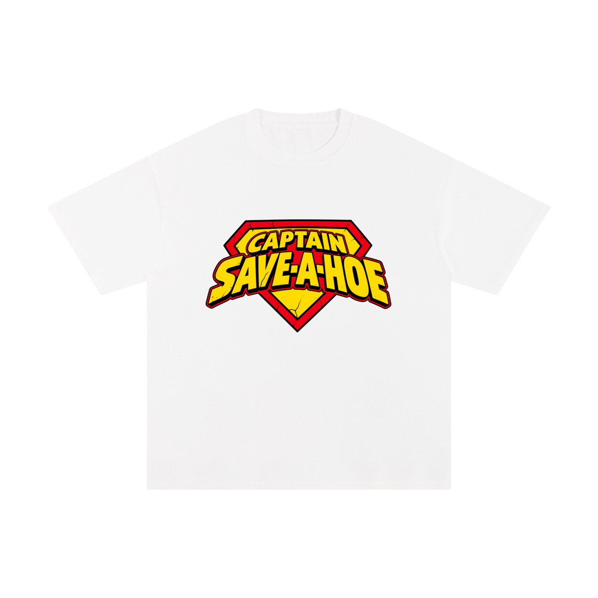 Captain Save A Hoe – Unisex Pure Cotton Graphic T-Shirt