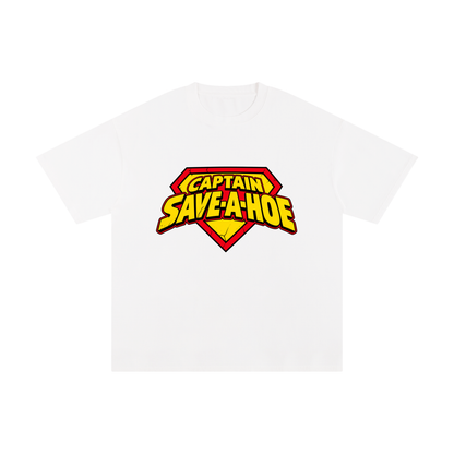Captain Save A Hoe – Unisex Pure Cotton Graphic T-Shirt