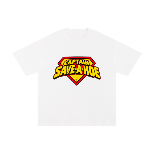 Captain Save A Hoe – Unisex Pure Cotton Graphic T-Shirt