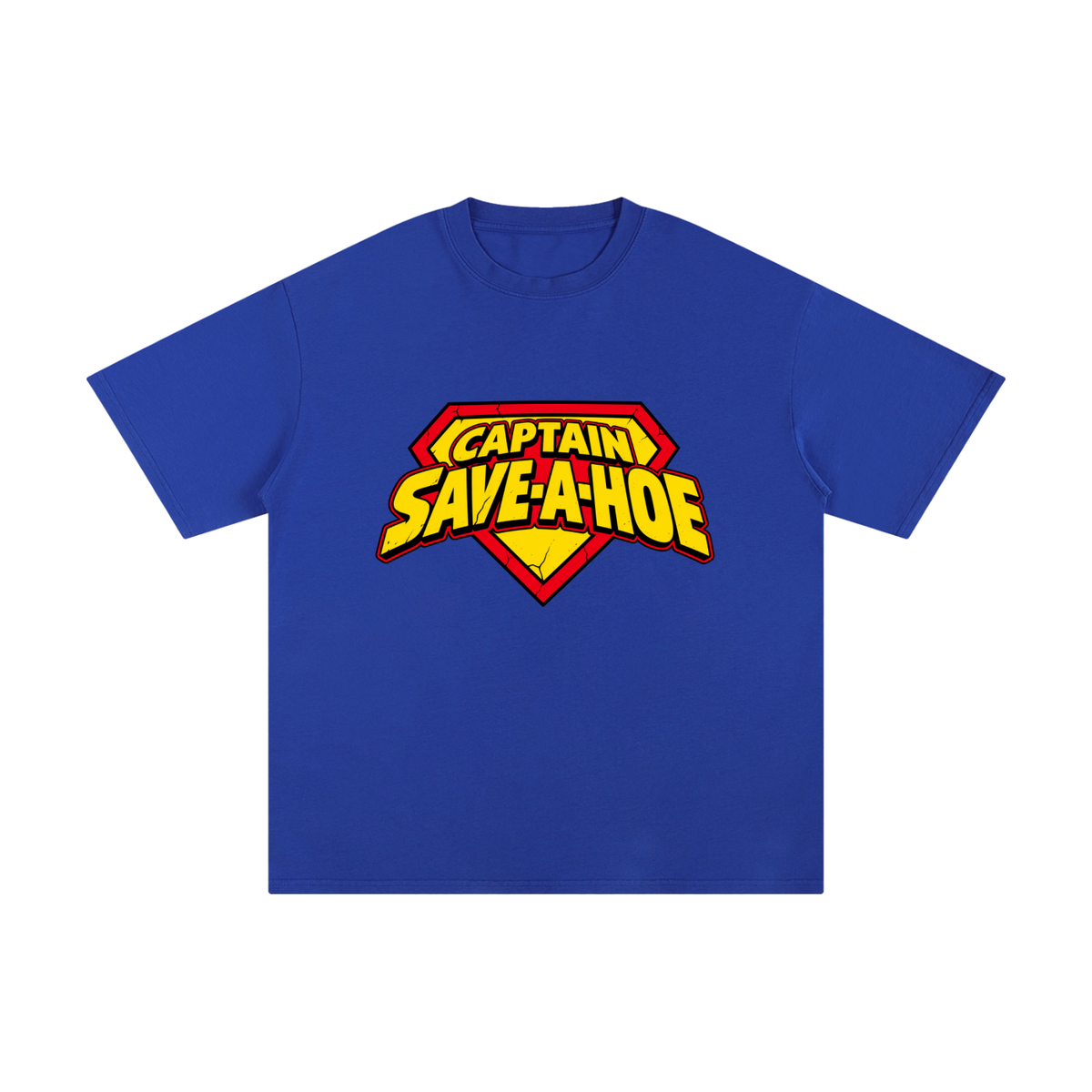 Captain Save A Hoe – Unisex Pure Cotton Graphic T-Shirt