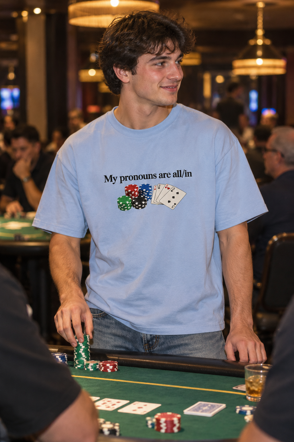 My Pronouns Are All/In Tee