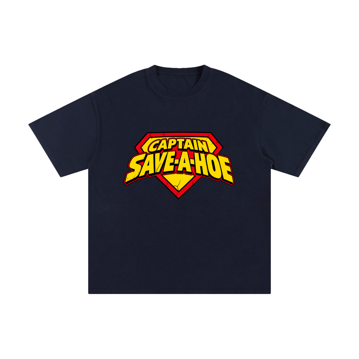 Captain Save A Hoe – Unisex Pure Cotton Graphic T-Shirt