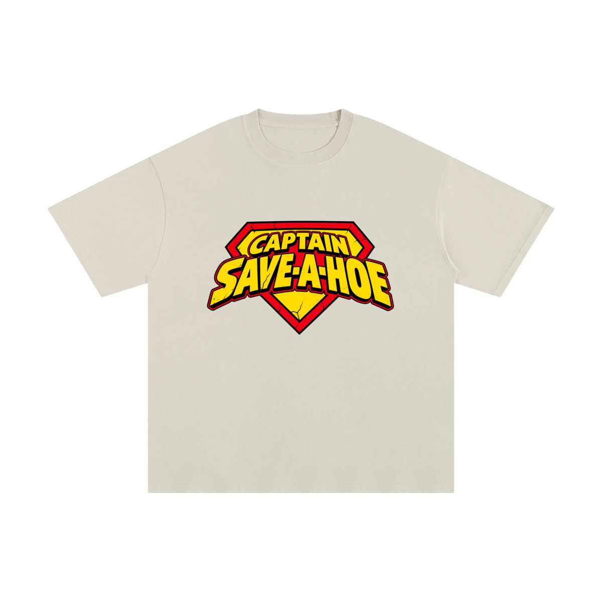 Captain Save A Hoe – Unisex Pure Cotton Graphic T-Shirt