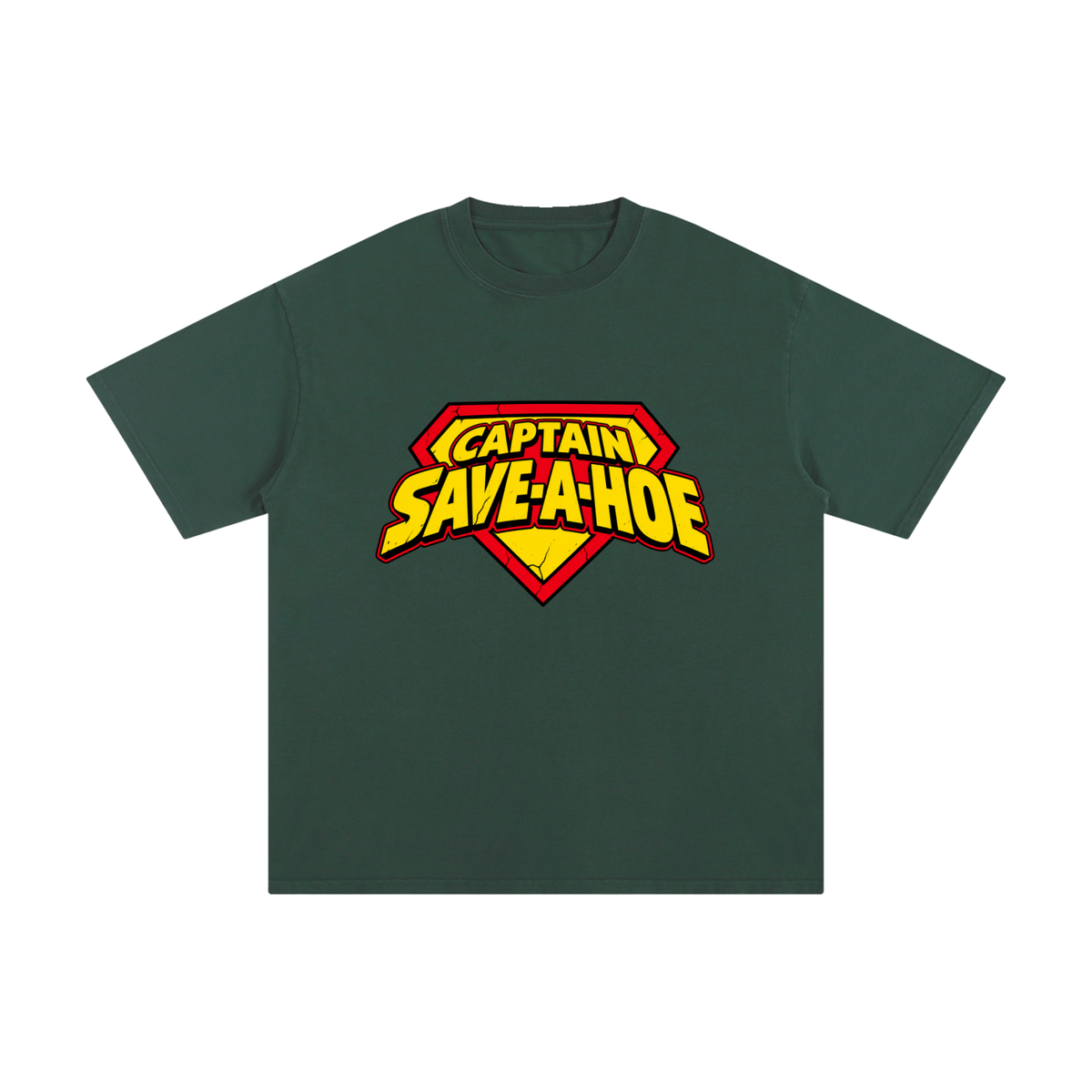 Captain Save A Hoe – Unisex Pure Cotton Graphic T-Shirt