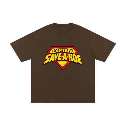 Captain Save A Hoe – Unisex Pure Cotton Graphic T-Shirt