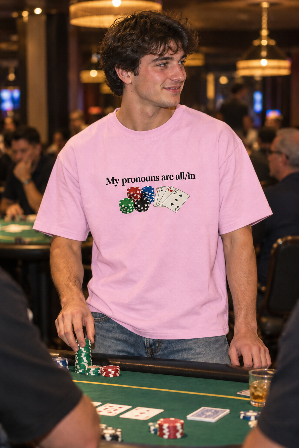 My Pronouns Are All/In Tee