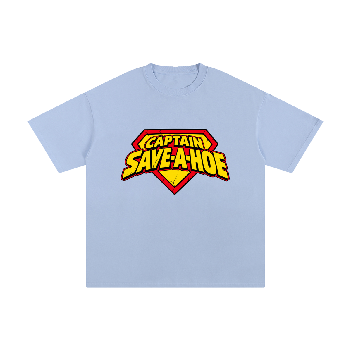Captain Save A Hoe – Unisex Pure Cotton Graphic T-Shirt